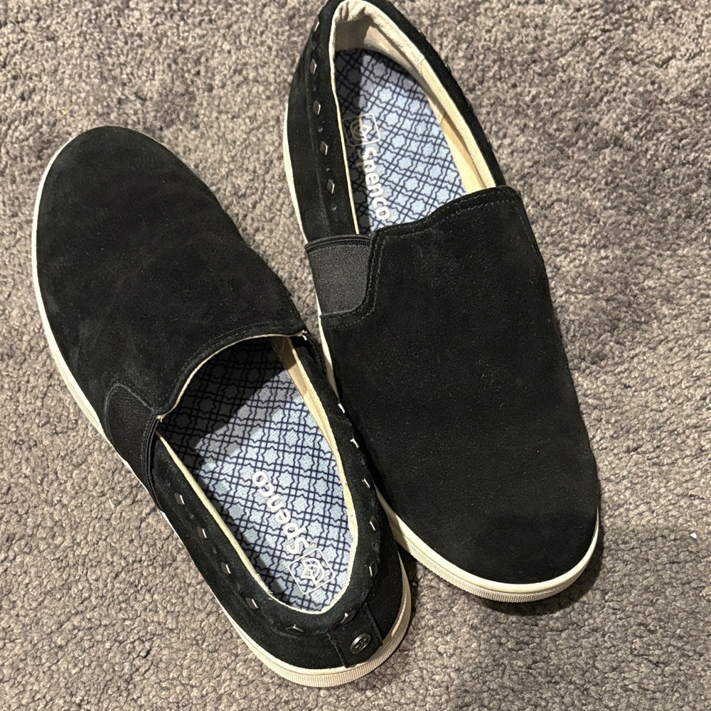 Black Slip-On Shoes